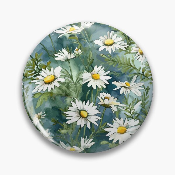 Item preview, Daisies Dancing in Watercolor Wilds designed and sold by TopArtsy.