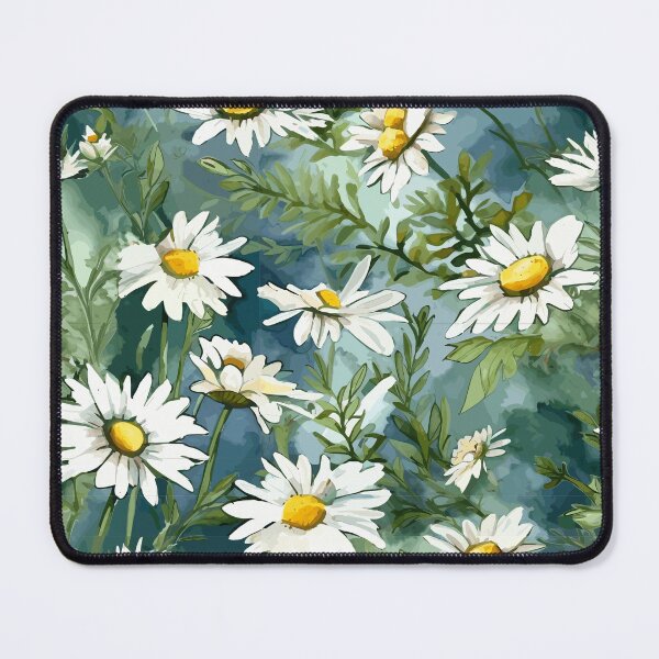 Item preview, Daisies Dancing in Watercolor Wilds designed and sold by TopArtsy.