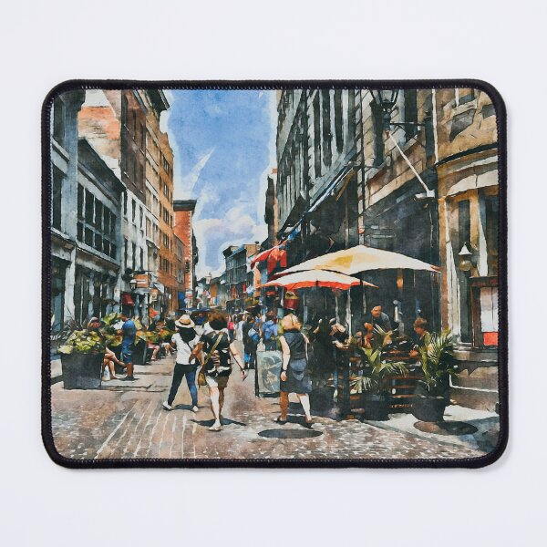 Item preview, Old Montreal - Watercolor designed and sold by Maria Angelica Maira.