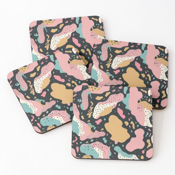 Item preview, Pink Amorphous Shapes designed and sold by Zialum.