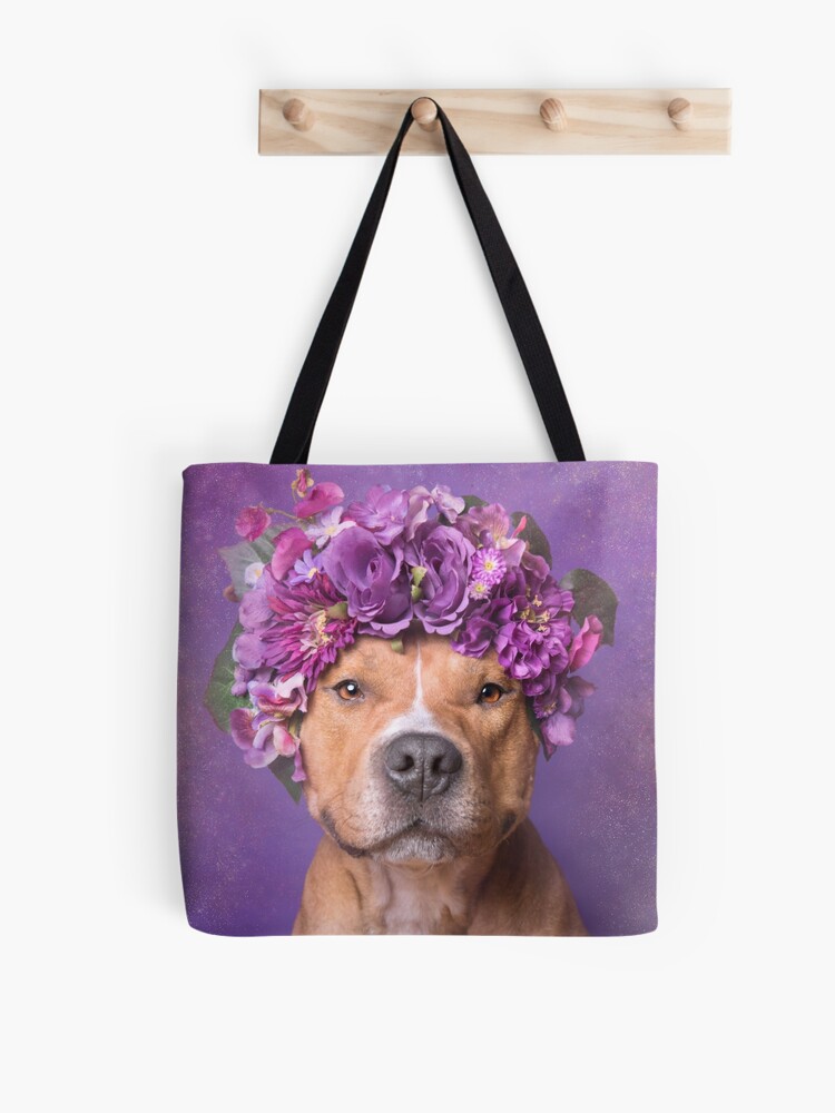 Thumbnail 1 of 2, Tote Bag, Flower Power, JD designed and sold by SophieGamand.