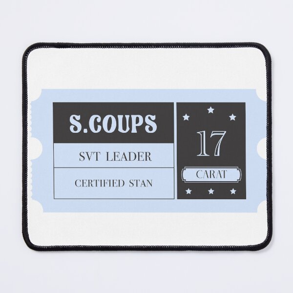 Item preview, Seventeen S.Coups Kpop Ticket designed and sold by wonnie.