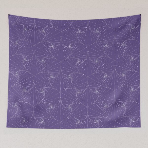 Item preview, Color of the Year 2018 - Ultra Violet - Twisted Pattern designed and sold by stylebytara.