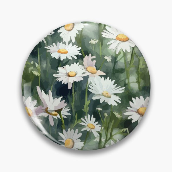 Item preview, Whimsical Wild Daisies in Watercolor designed and sold by TopArtsy.