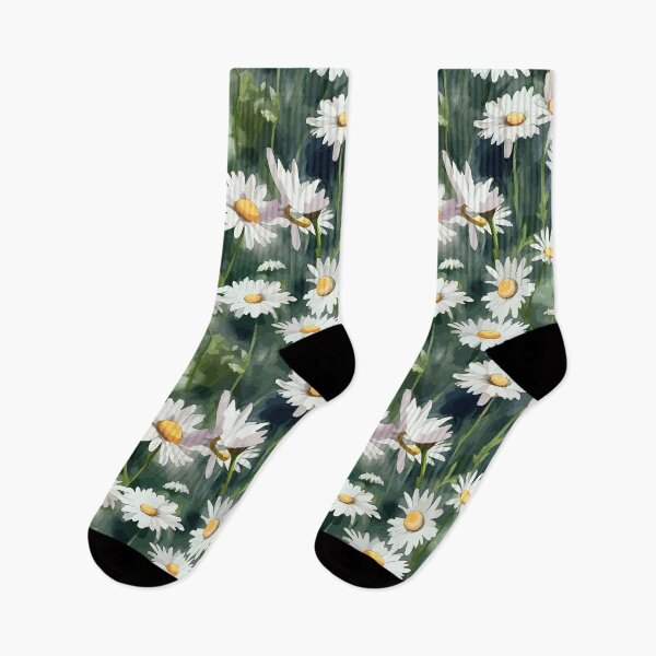 Item preview, Whimsical Wild Daisies in Watercolor designed and sold by TopArtsy.