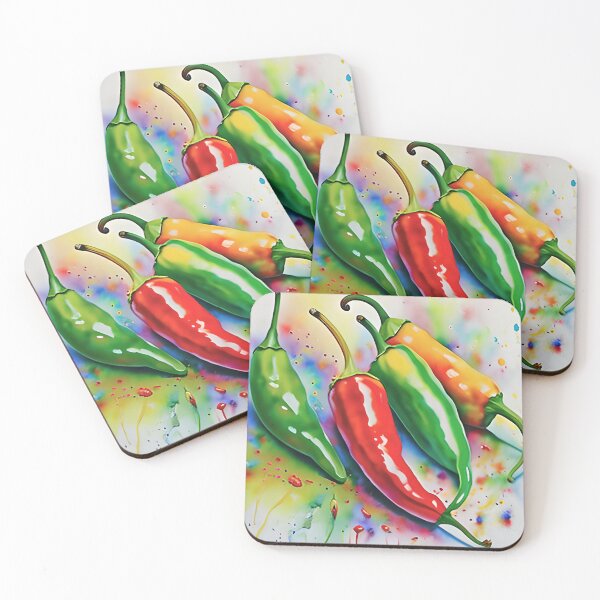 Item preview, Chillies Modern Contemporary Artwork designed and sold by davidelder.