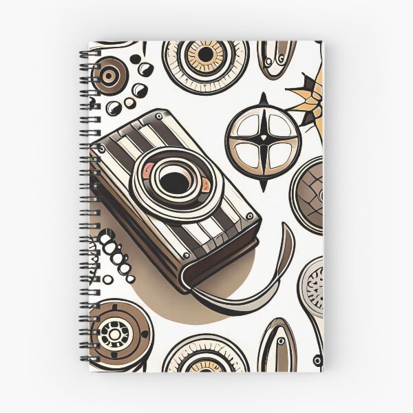 Item preview, vintage camera scrapbooking patterns designed and sold by Permana96.