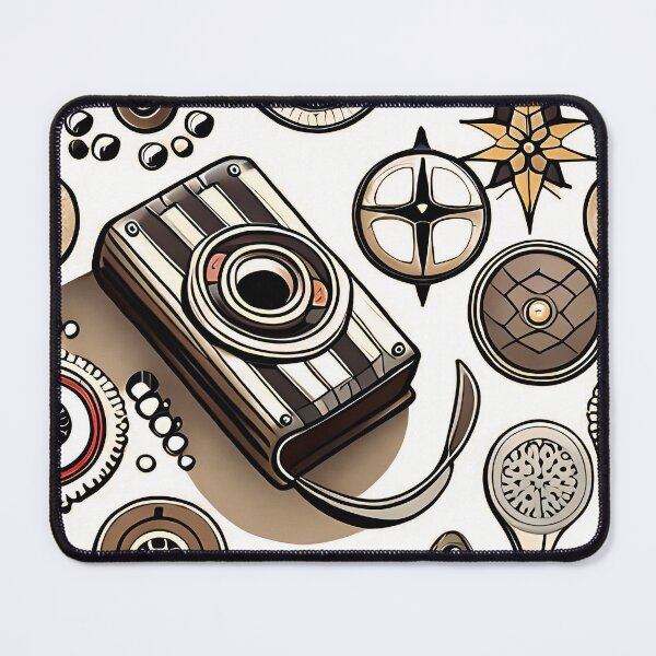 Item preview, vintage camera scrapbooking patterns designed and sold by Permana96.