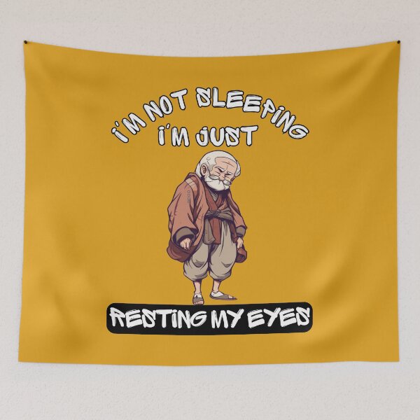Item preview, Im Not Sleeping Im Just Resting My Eyes designed and sold by letsgetinspired.