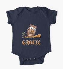 Gracie Owl One Piece - Short Sleeve