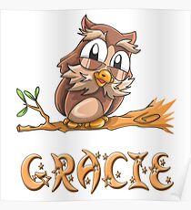 Gracie Owl Poster