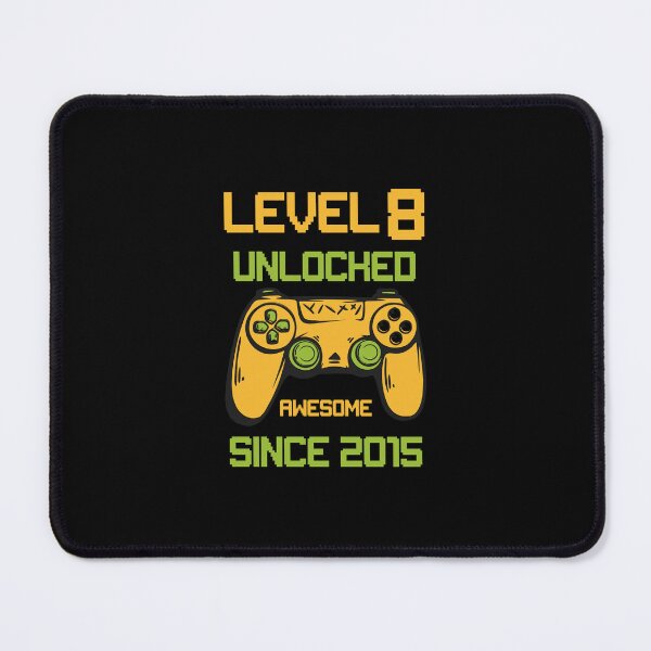 Item preview, Level 8 Unlocked 8th Birthday 8 Year Old Gamer Perfect 8th Bday Idea designed and sold by DESIGNNOUR.