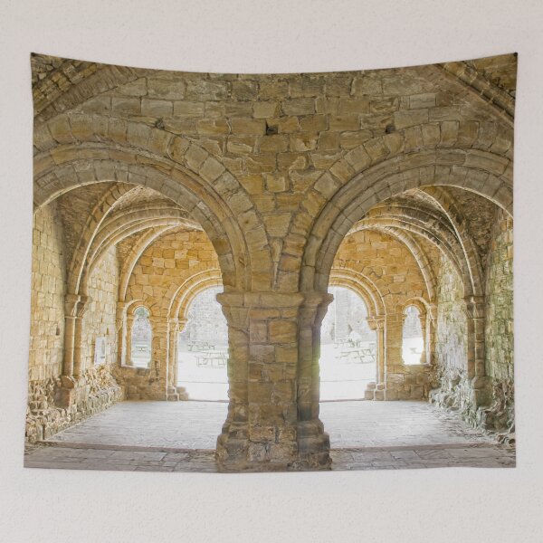 Item preview, Kirkstall Abbey Cloisters designed and sold by Allenart_UK.