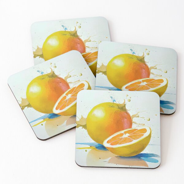 Item preview, Grapefruit Modern Contemporary Artwork designed and sold by davidelder.