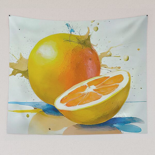 Item preview, Grapefruit Modern Contemporary Artwork designed and sold by davidelder.