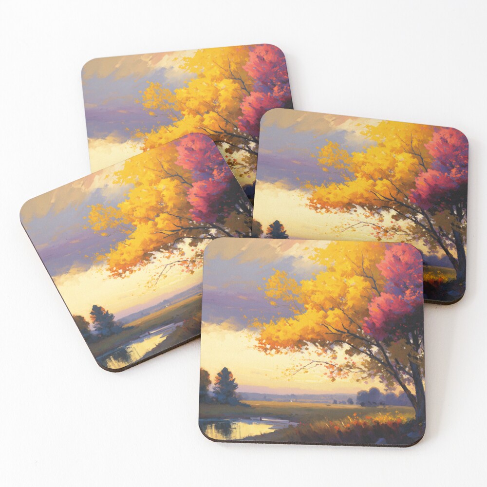 Item preview, Coasters (Set of 4) designed and sold by Left-Hand-Tree.