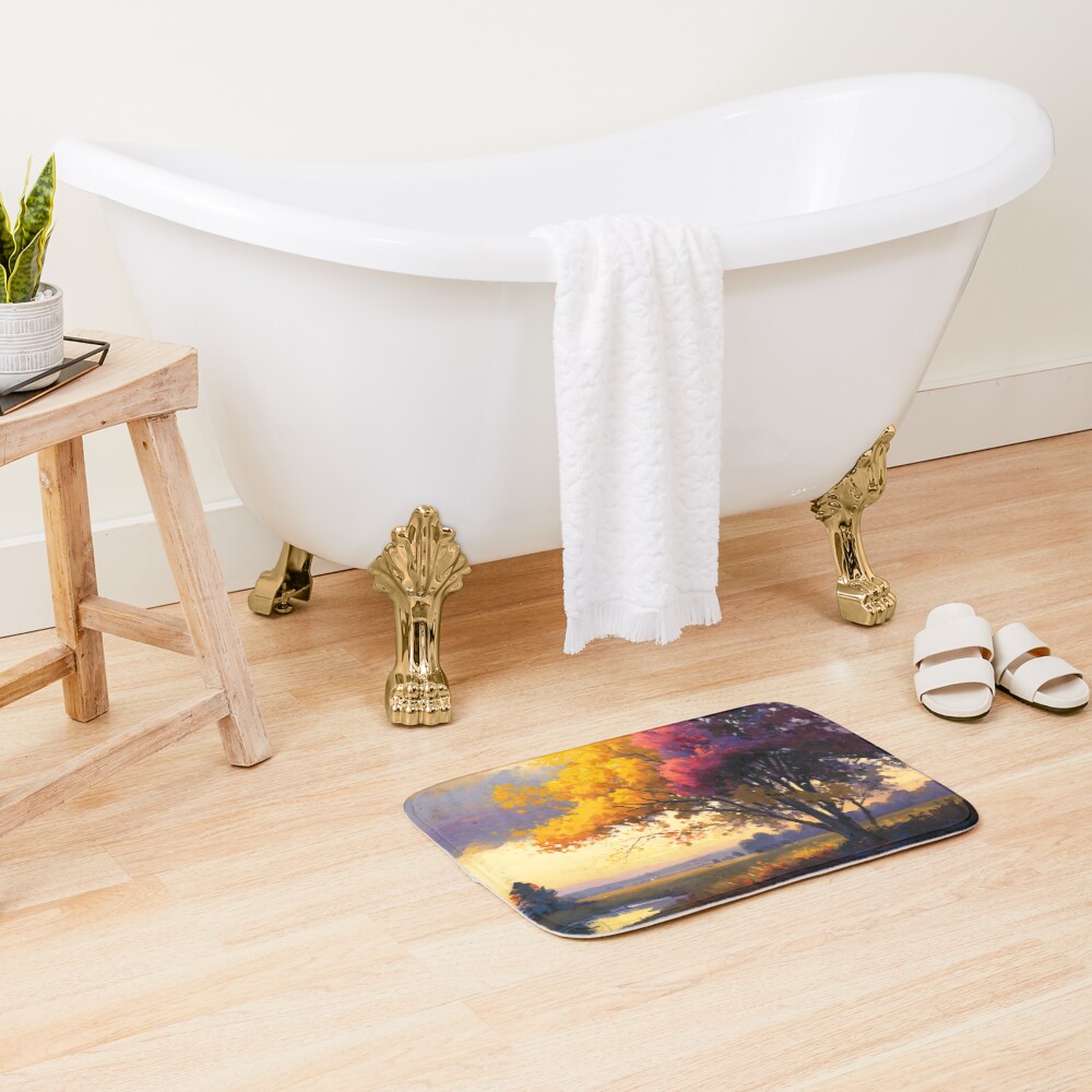 Item preview, Bath Mat designed and sold by Left-Hand-Tree.