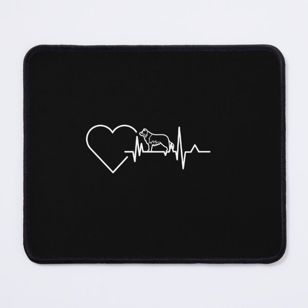 Item preview, Border Collie Heartbeat designed and sold by blakfrog.