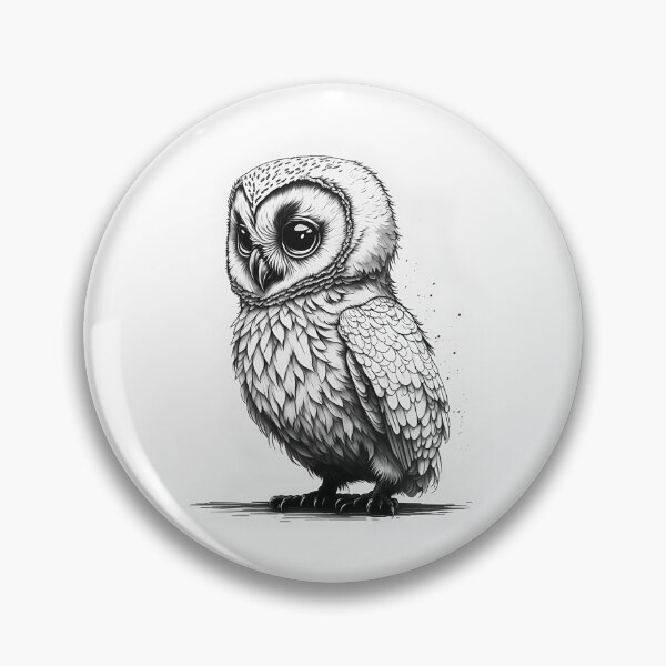 Item preview, Cute Baby Owl designed and sold by My Digital Mind.
