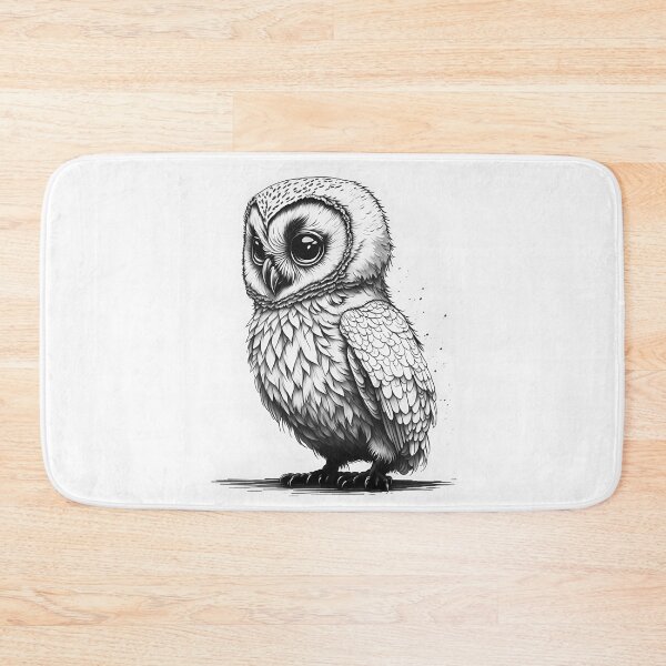 Item preview, Cute Baby Owl designed and sold by My Digital Mind.