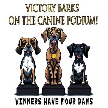 Imagen de la obra Winners have four paws de bertelv