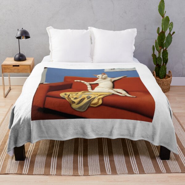 Item preview, Renaissance artwork with the lascivious cat on the couch designed and sold by Django47.