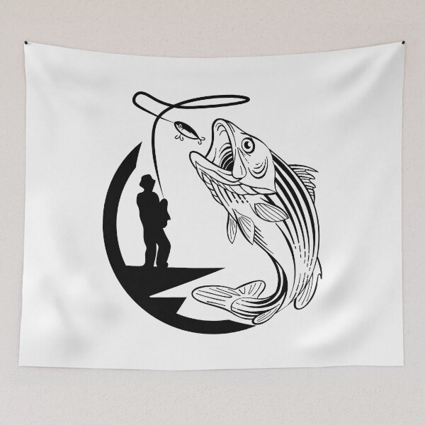 Item preview, Fishing SVG Design designed and sold by IKRAM-CREATIONS.