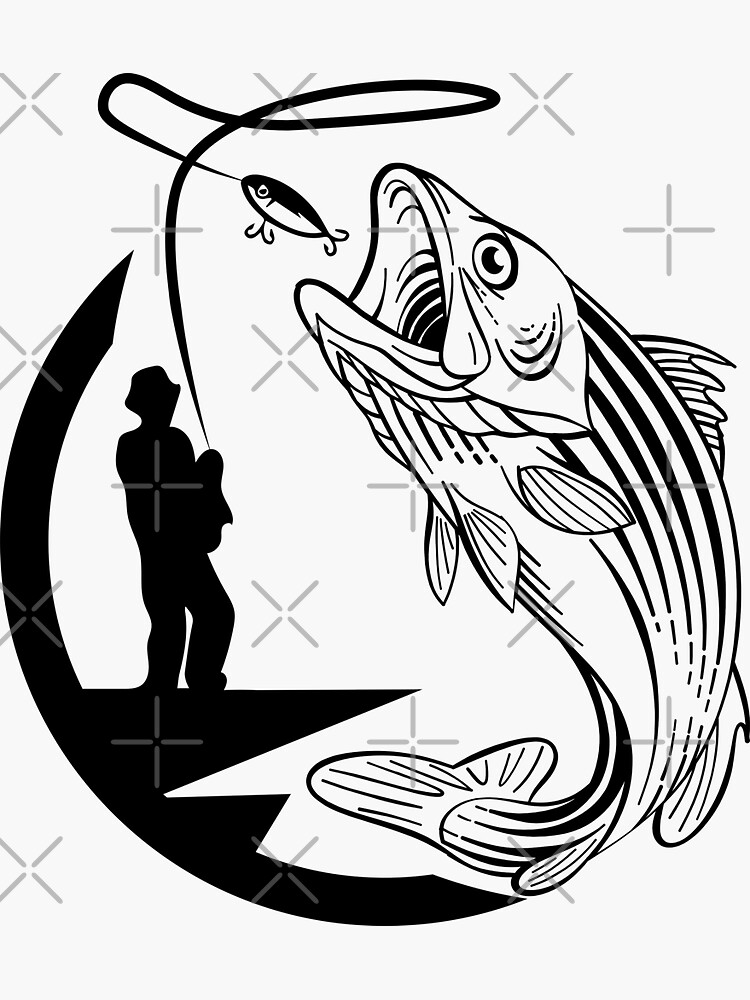 Fishing SVG Design | Sticker