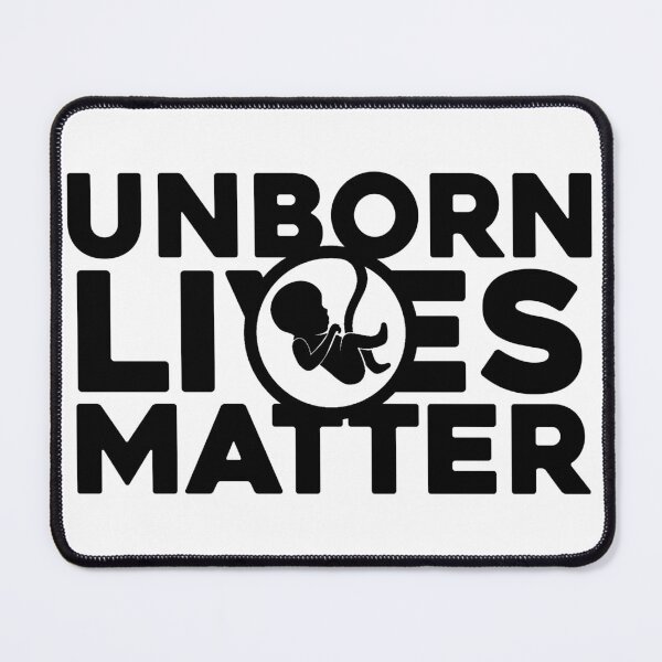 Item preview, Unborn Lives Matter (Black Version) designed and sold by Daniel Lucas.
