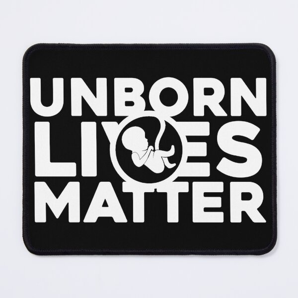 Item preview, Unborn Lives Matter (White Version) designed and sold by Daniel Lucas.