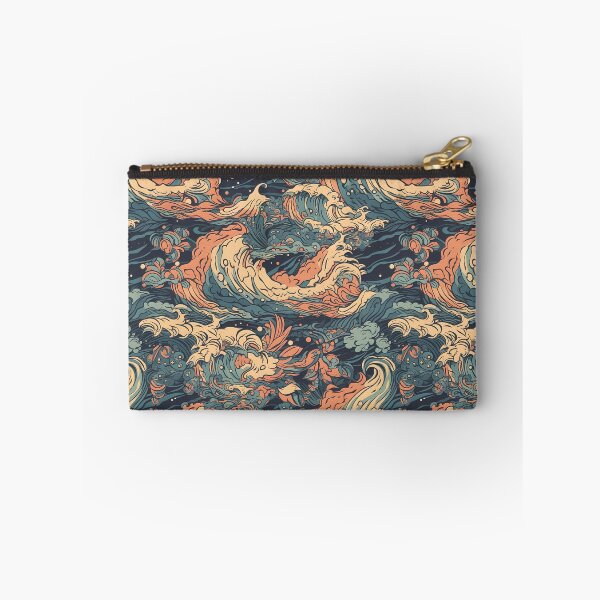Item preview, Surfer waves style boho pattern designed and sold by Dreamakerstudio.