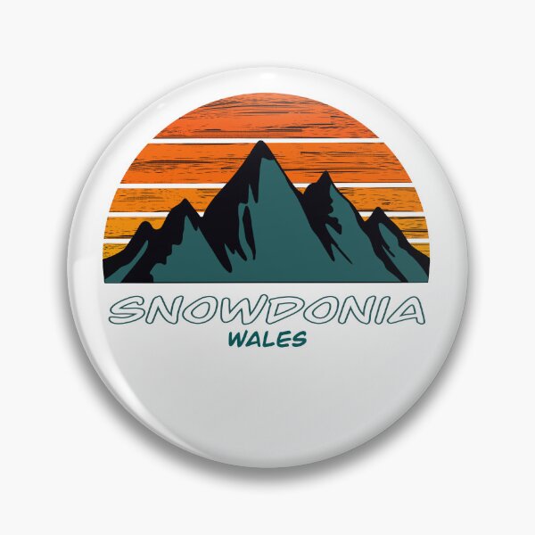 Item preview, Snowdonia sunset snowdon adventure graphic art designed and sold by SoulTrekking.