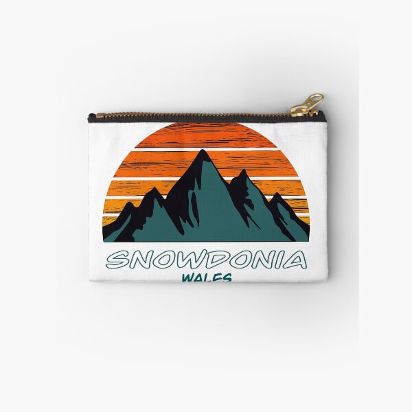 Item preview, Snowdonia sunset snowdon adventure graphic art designed and sold by SoulTrekking.