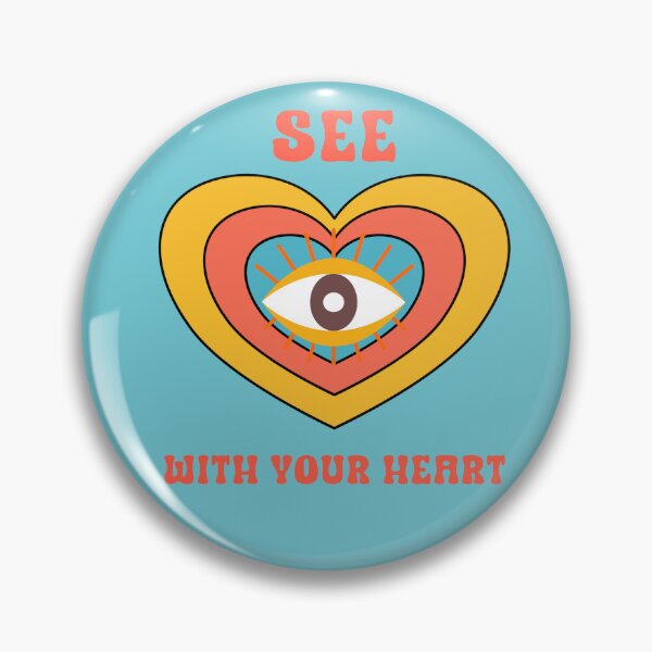 Item preview, SEE WITH YOUR HEART designed and sold by Room4You.