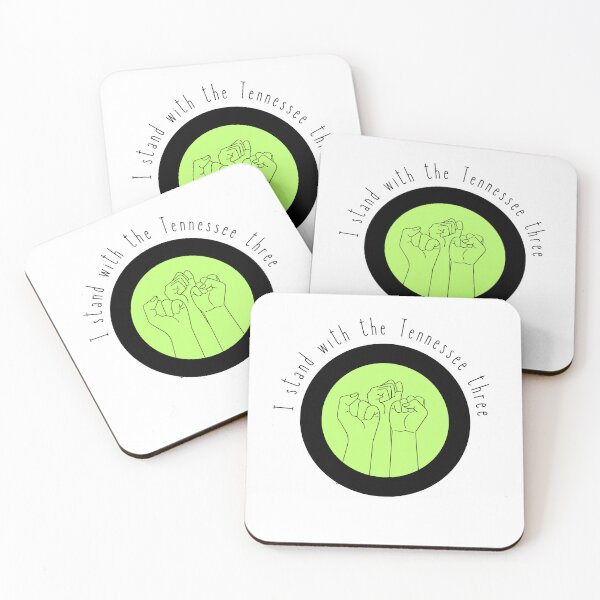 Item preview, I stand with the Tennessee three - green designed and sold by jechaiyells.