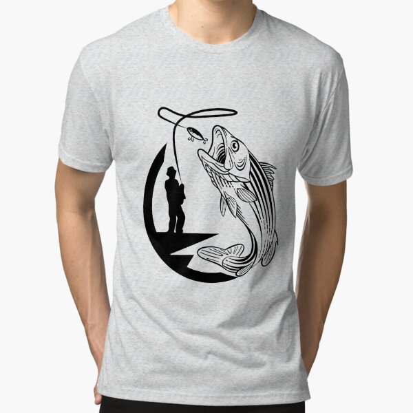 Silhouette Of Fishing Fisherman PNG & SVG Design For T-Shirts