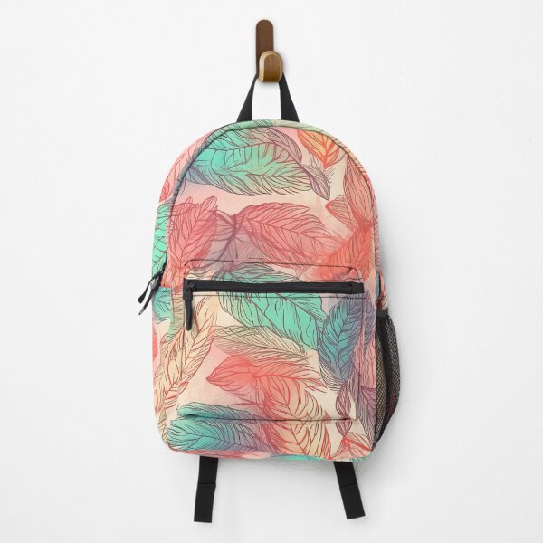 Item preview, Soft airy colorful leaves that look like feathers in bright colors designed and sold by Dreamakerstudio.