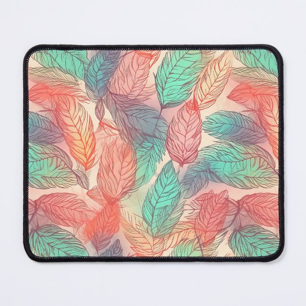 Item preview, Soft airy colorful leaves that look like feathers in bright colors designed and sold by Dreamakerstudio.