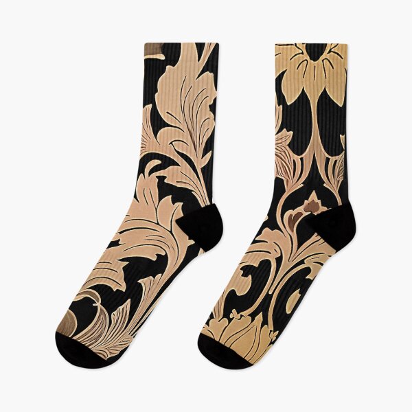 Item preview, Art Nouveau Inspired Floral Wallpaper designed and sold by Cosmic-Jungle.