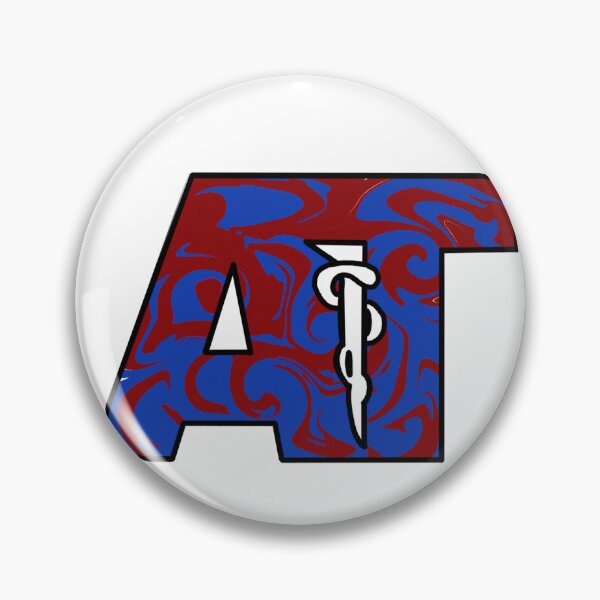 Item preview, Athletic Training Logo Burgundy and Blue swirl designed and sold by rosiepiscitello.