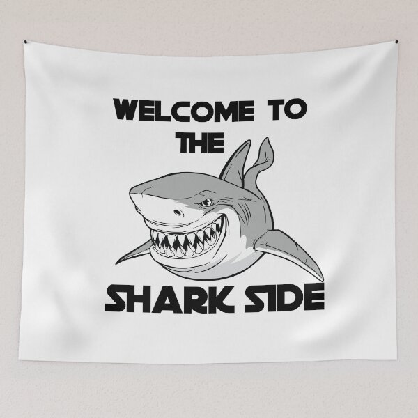 Item preview, Welcome to the shark side designed and sold by Fathom204.