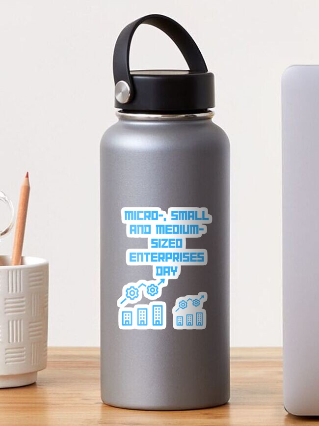 Imagen 1 de 3, Pegatina con la obra Micro-, Small and Medium-Sized Enterprises Day, diseñada y vendida por Simo0455.