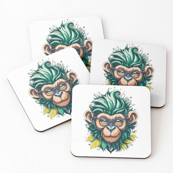 Item preview, Green Monkey #8 designed and sold by rockyRG.