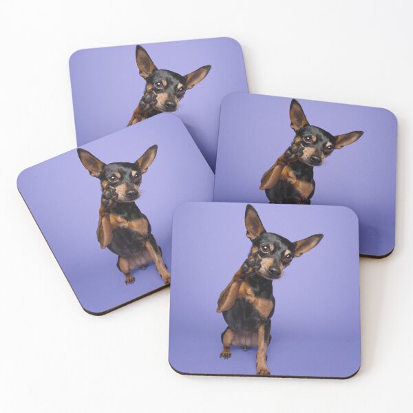 Item preview, Miniature Pinscher Cute Dog Wave designed and sold by marshmallowhobo.