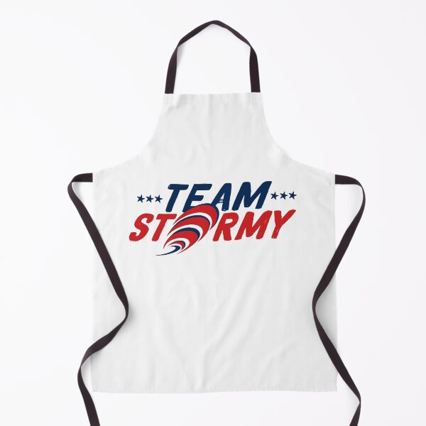 Item preview, Team Stormy I Am With Her Political Typography American Blue Stars Hurricane Logo designed and sold by Zazizu.