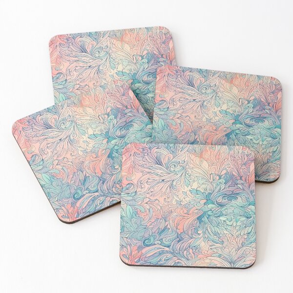 Artikelvorschau, Organisches Blumenmuster des barocken Aquarells entworfen und verkauft von Dreamakerstudio.