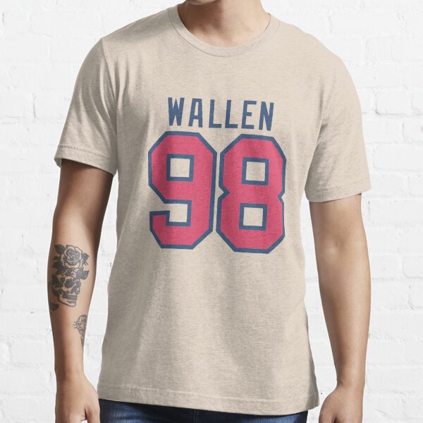 Wallen Baseball Sweatshirt - K1 Morgan Wallen 98 Braves Song