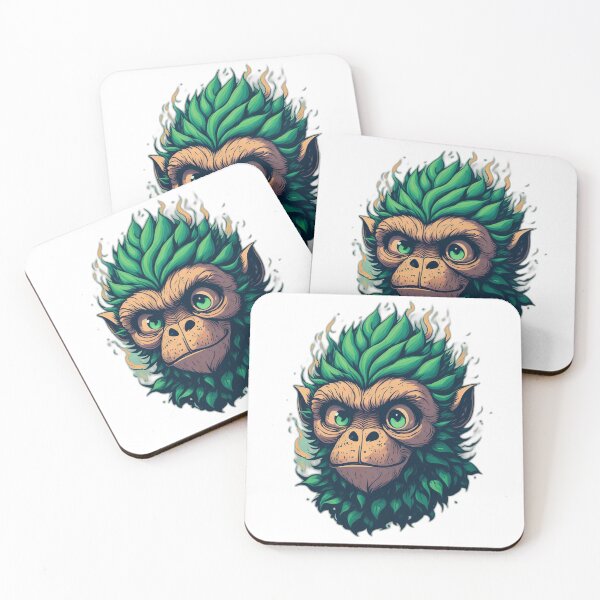 Item preview, Green Monkey #12 designed and sold by rockyRG.