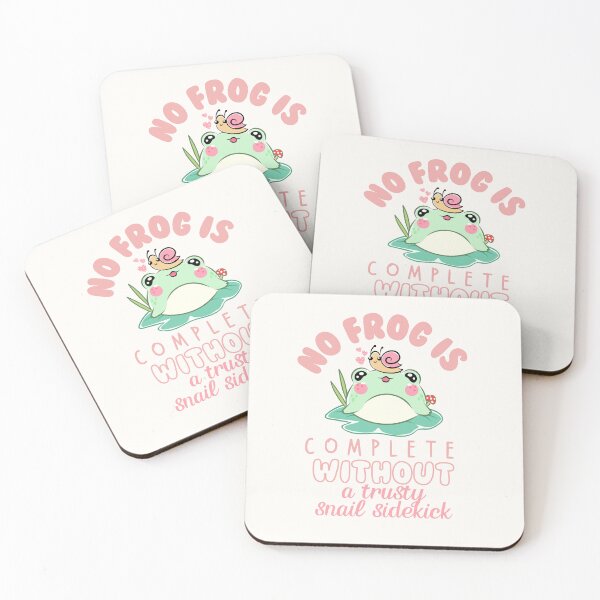 Item preview, Cute Frog With Snail - No Frog Is Complete Without A Trusty Snail Sidekick designed and sold by TrippyHistory.