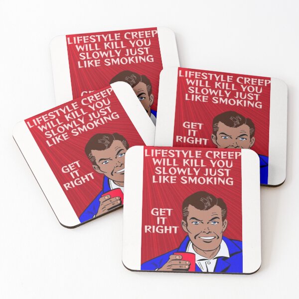 Item preview, Equal Capitalism Rights - Lifestyle Creep Will Kill You Slowly Just Like Smoking Get It Right designed and sold by LethalPixieDust.